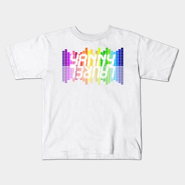 Yanny Laurel quarrel Kids T-Shirt by CrazyCreature